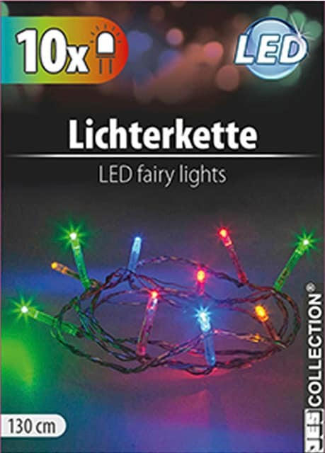LED-Lichterkette bunt