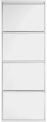 Schuhschrank Casa B: 50 cm Weiß