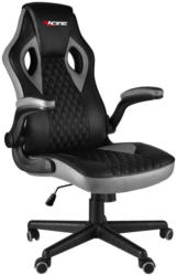 Gamingstuhl Racing H: 122 cm Grau