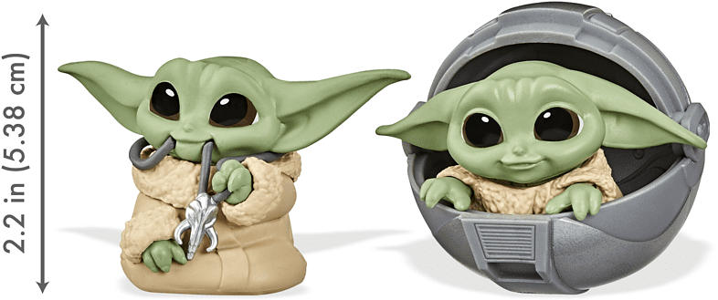 HASBRO Star Wars The Bounty Collection, The Child 5,5 cm große Figuren Spielfigur, Mehrfarbig