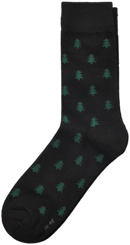 1 Paar Herren Socken mit Weihnachts-Motiv