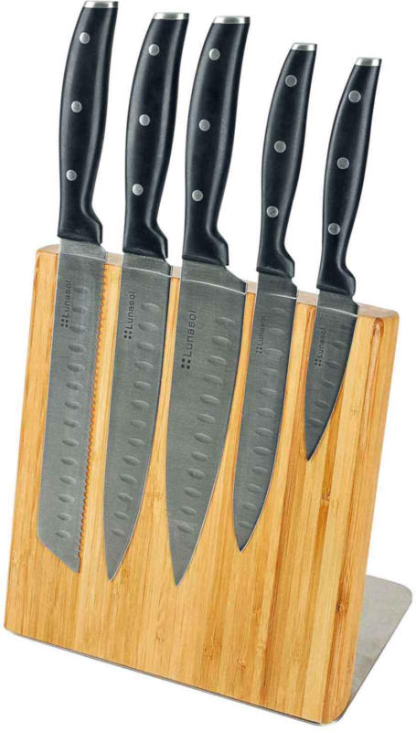 Sola Messerblock Bamboo magnetisch, 6-teilig -