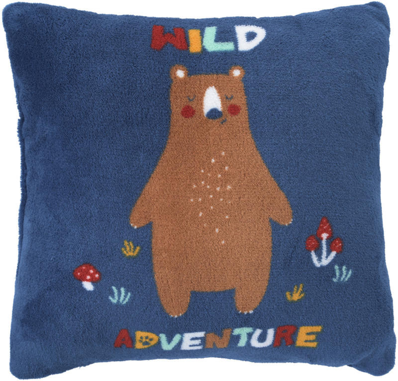 Kuschelkissen mit Bär-Motiv (Nur online)