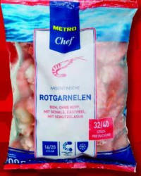 -25% auf TK Garnelen der Marke METRO Chef