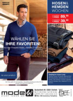 Hosen + Hemdenwochen