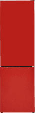 EXQUISIT KGC 265/50-5 NFA++ ROT  Kühlgefrierkombination (A++, 201 kWh/Jahr, 1800 mm hoch, Rot)