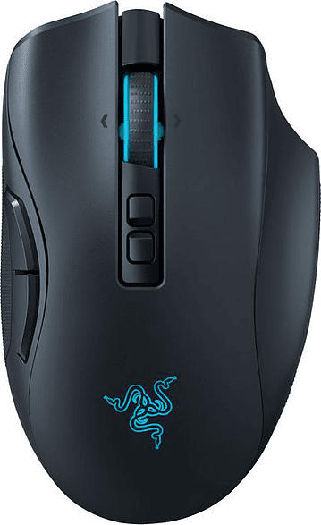 Gaming Maus Naga Pro, USB/Bluetooth, Schwarz (RZ01-03420100-R3G1)