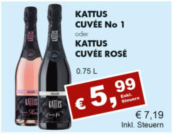 Kattus Cuvée No. 1 oder Cuvée Rosé