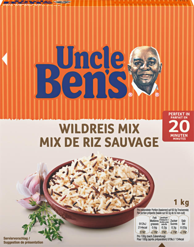 Uncle Ben's Wildreis-Mix, 1 kg