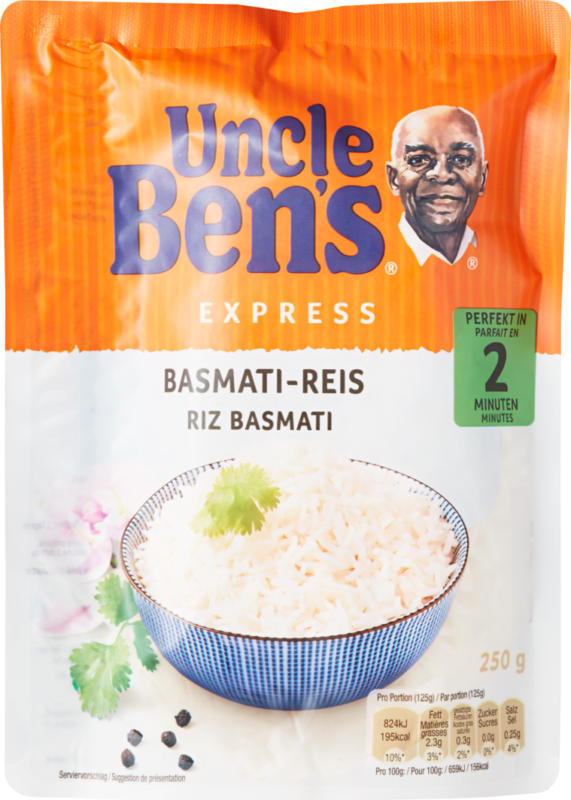 Riz Express Basmati Ben's 250 gr