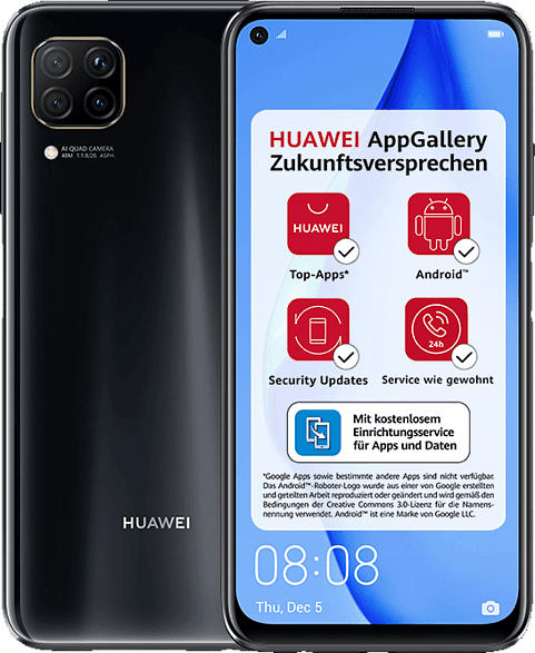 HUAWEI P40 lite 128 GB Midnight Black Dual SIM
