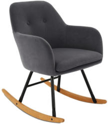 Schaukelstuhl Swing B: 58 cm Grau