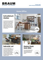 Möbel Braum Möbel für das Home Office! - bis 09.12.2020