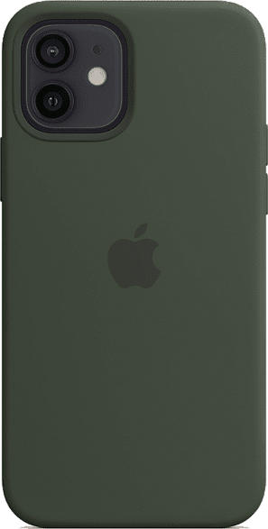 Silikon Case mit MagSafe in Zyperngrün für iPhone 12/12 Pro (MHL33ZM/A)