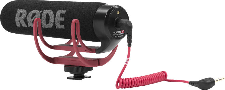 RODE VideoMic Go, Mikrofon, Schwarz, passend für Kamera