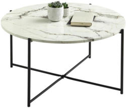 Couchtisch Mireglia D: 83 cm Mamoroptik