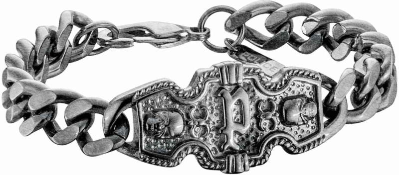Police Herren-Panzerketten-Armband Keeper Gr. S -