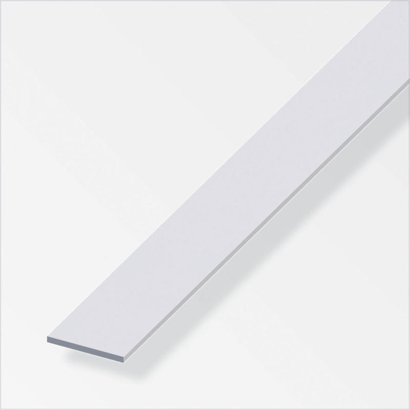 Flachstange, 25x2mm, 2m, silber 2,5 cm | 200 cm