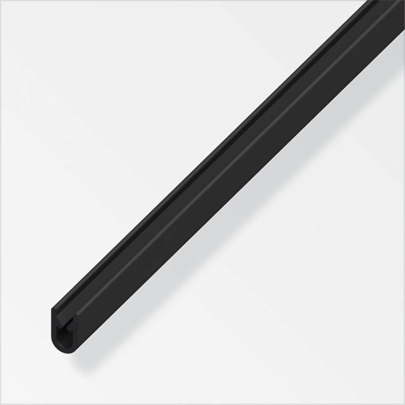 Kantenschutz, 9,5x6,5mm, 2,5m, schwarz 0,95 cm