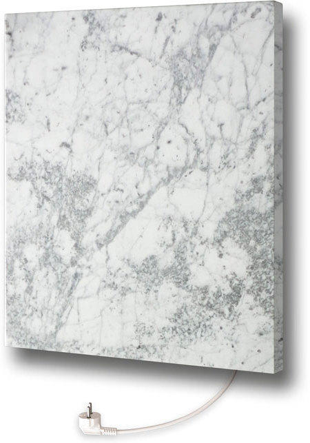Design-Heizkörper aus Carrara Marmor, mit Thermostat, 50x60 cm 50x60 cm
