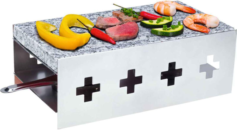 Nouvel Hot Stone Set "Duo", Edelstahl, 4-teilig -