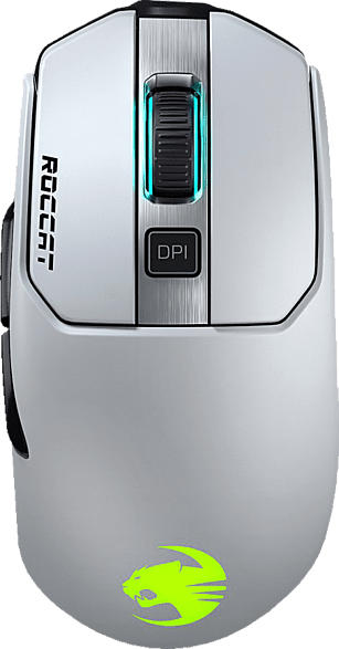 ROCCAT Kain 202 AIMO Gaming Maus, Weiß