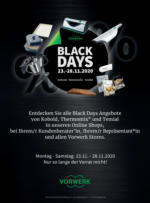 Vorwerk Store Kiel Black Days bei Vorwerk! - bis 25.11.2020