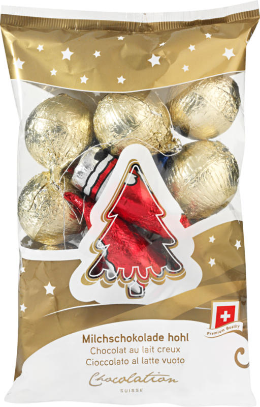 Chocolation Suisse Baumschmuck , Milchschokolade, 500 g