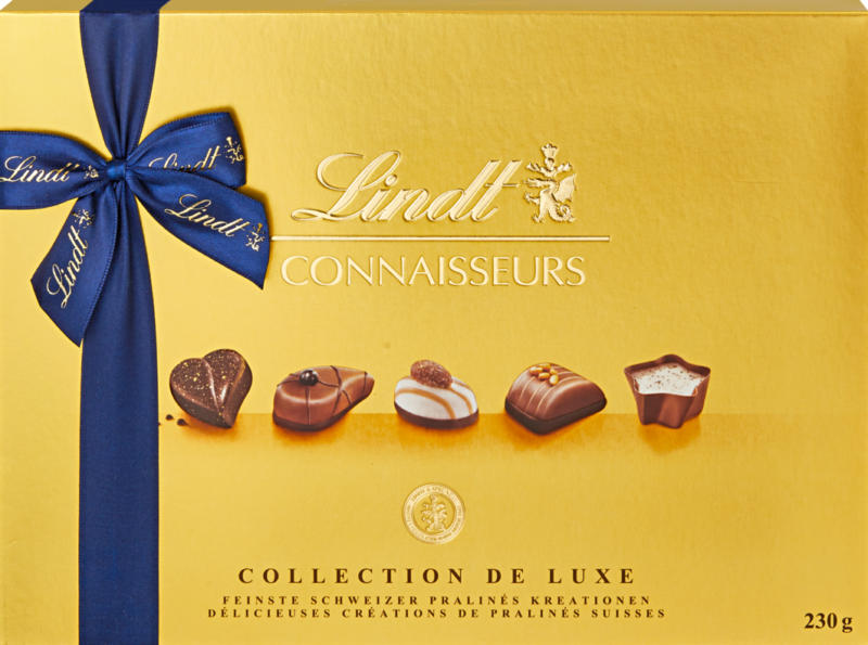 Lindt Connaisseurs Pralinés de Luxe, 230 g