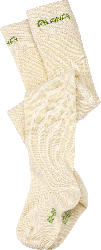 ALANA Baby-Strumpfhose, Gr. 86/92, in Bio-Baumwolle und Elasthan, natur, für Mädchen und Jungen