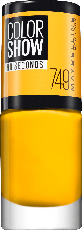 Maybelline New York Nagellack Colorshow 60 Seconds electric yellow 749