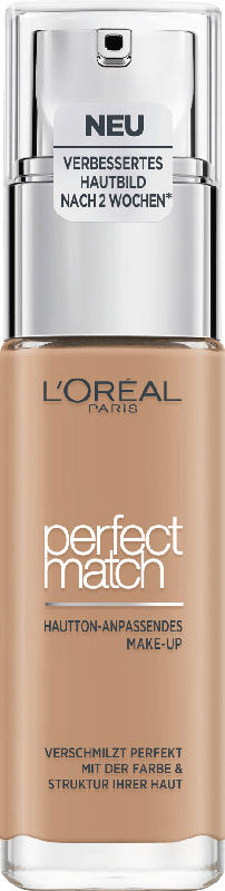L'ORÉAL PARIS Make-up Perfect Match Hautton-Anpassendes Make-Up 4.5.N True Beige