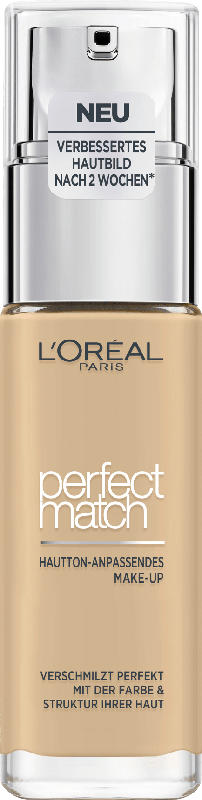 L'ORÉAL PARIS Make-up Perfect Match Hautton-Anpassendes Make-Up 2.D/2.W Golden Almond