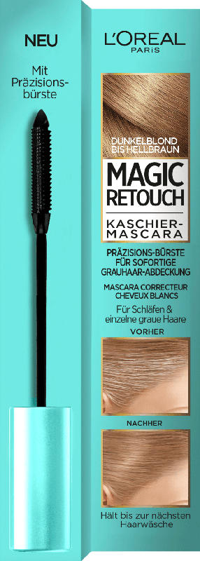 Magic Retouch Haarmascara Dunkelblond bis Hellbraun