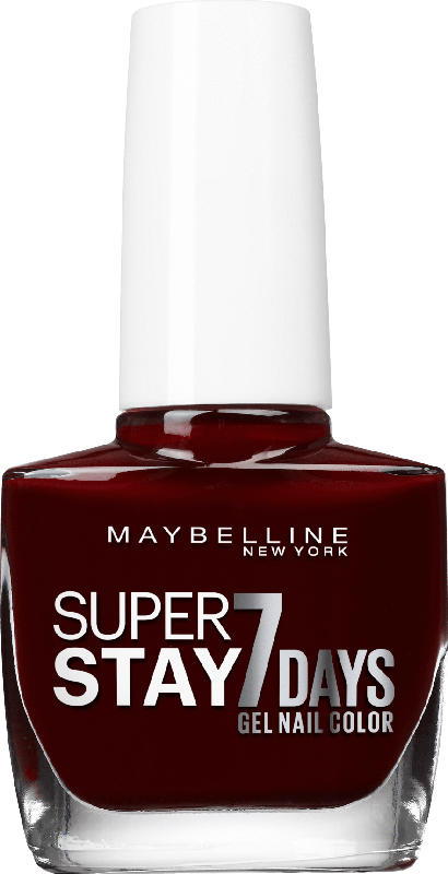 Maybelline New York Nagellack Superstay Forever Strong 7 Days midnight red 287