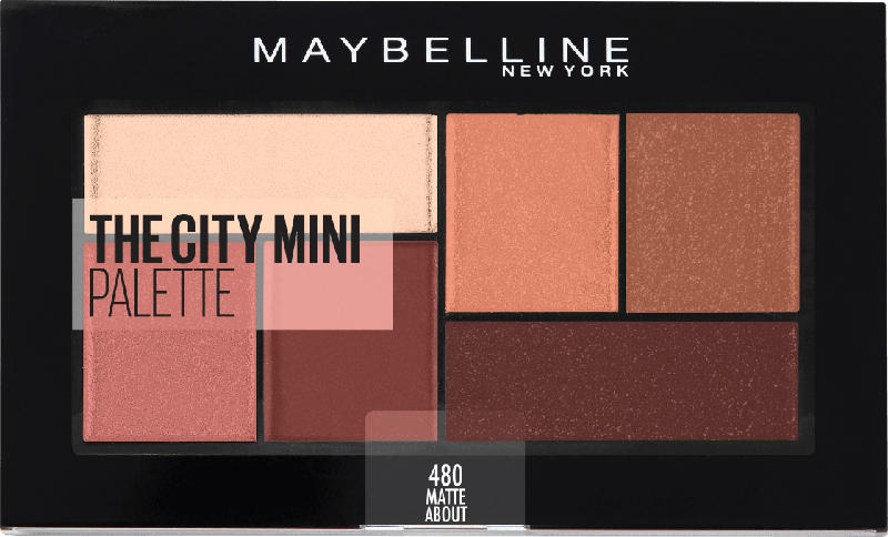 Maybelline New York Lidschattenpalette The City Mini Palette 480 matte about town