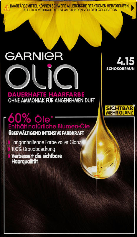 Olia Haarfarbe Schokobraun 4.15