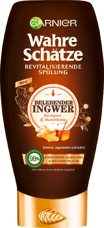 Wahre Schätze Spülung belebender Ingwer