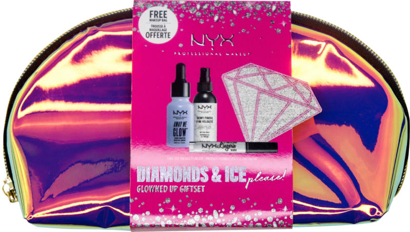 NYX PROFESSIONAL MAKEUP Geschenkset Diamonds and Ice, please Essential Glow Set