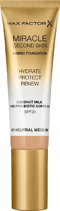 Max Factor Make-up Miracle Second Skin Neutral Medium 07