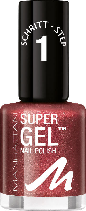 MANHATTAN Cosmetics Nagellack Super Gel Nail Polish Make it POP 83