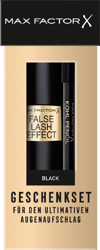 Max Factor Geschenk-Set False Lash Effect Mascara Black + Kohl Kajal Black 20