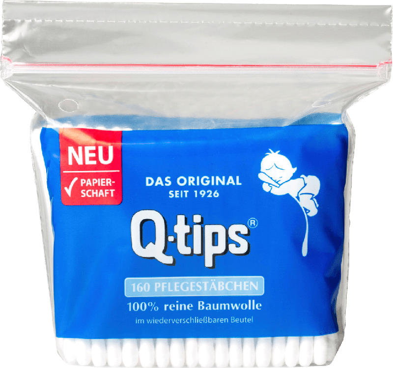 Q-tips Pflegestäbchen Nachfüllpack