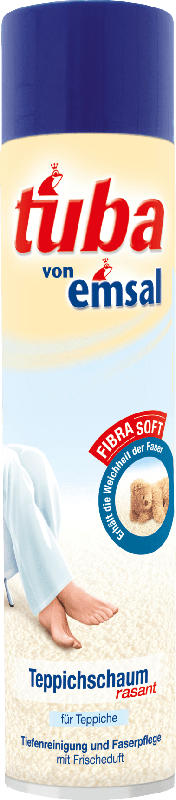tuba Teppichreiniger Teppichschaum Rasant