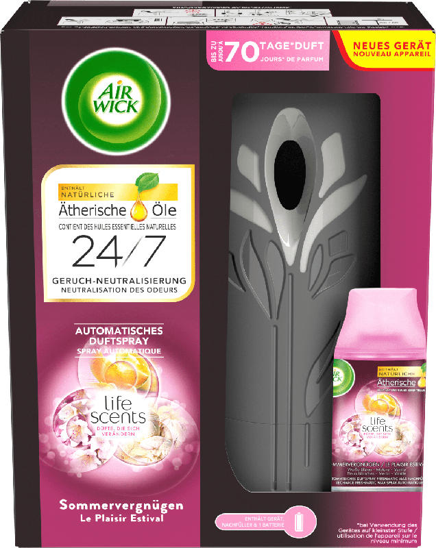 AirWick Lufterfrischer Freshmatic Sommervergnügen Starter-Set