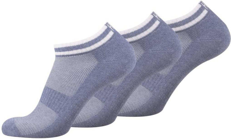 H.I.S. 3er Pack Sneaker, Gr. 39-42, blau, weiß