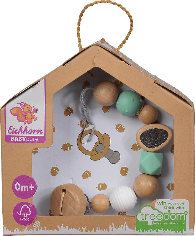 Eichhorn Baby Pure Schnullerkette
