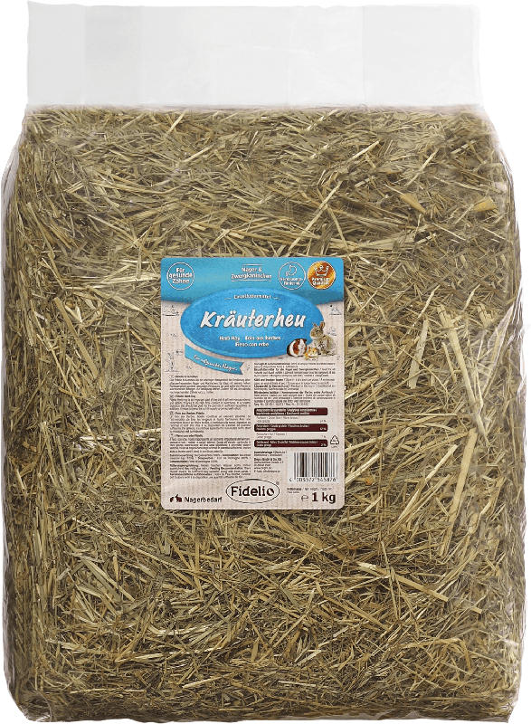FIDELIO Einzelfuttermittel für Nager, Kräuterheu