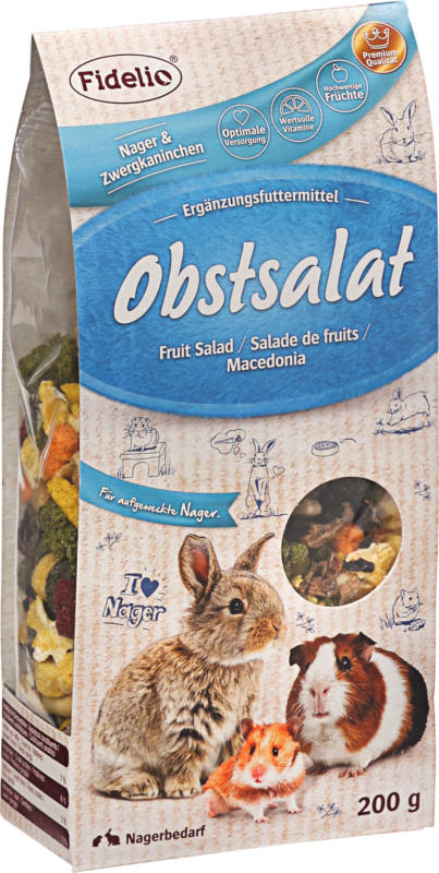 FIDELIO Snack für Nager, Obst-Salat