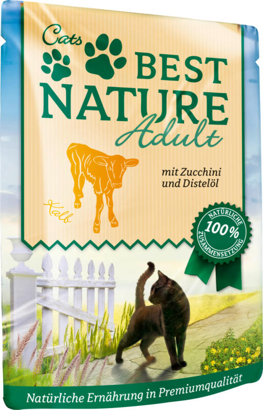 Cats Best Nature Kalb & Zucchini